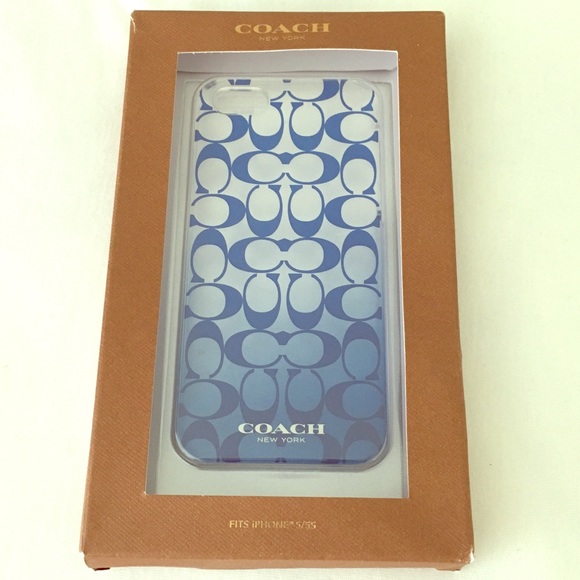 Coach Accessories - Coach iPhone 5/5s hard cell phone case